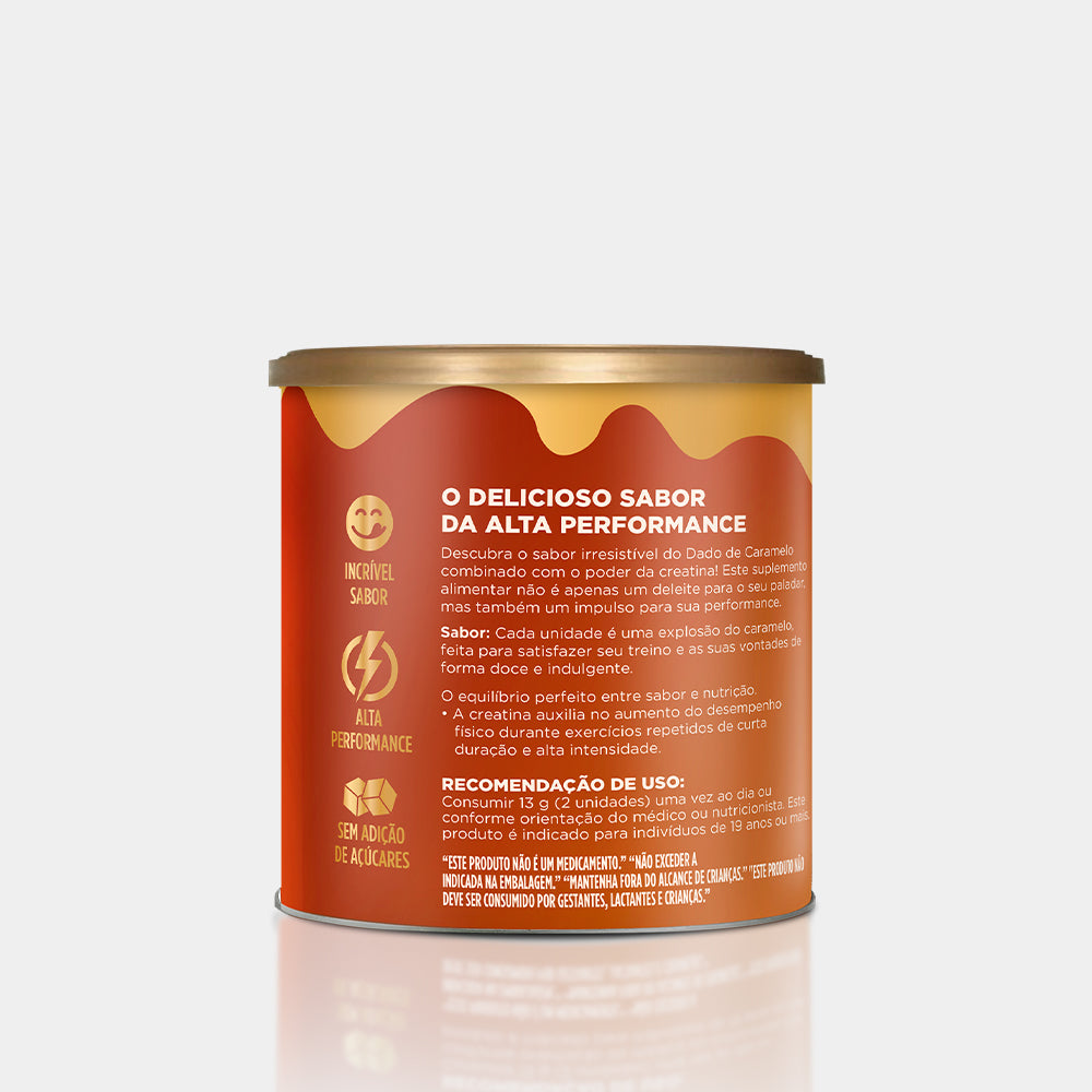 Dado de Creatina Sabor Caramelo Super Nutrition (40 unidades)