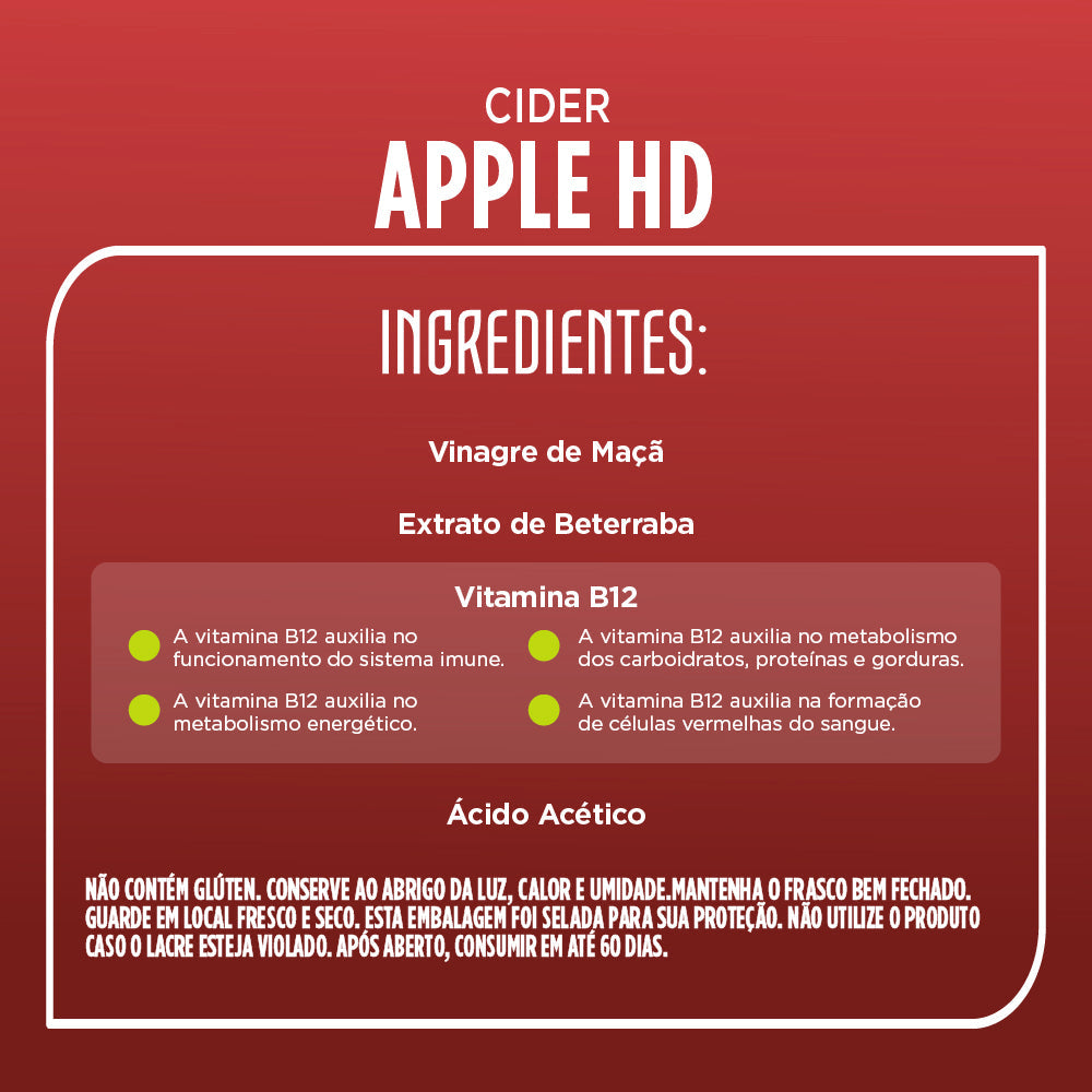 Super Apple Cider HD (60 cápsulas)