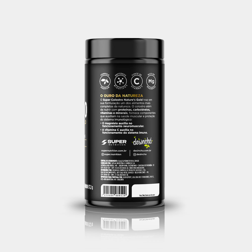 Super Colostro - Peptídeos Bioativos, Magnésio e Vitamina C (60 cápsulas)