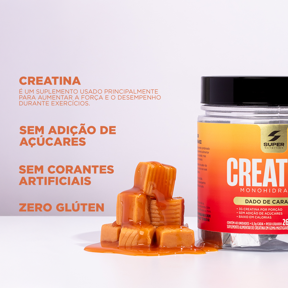 Caramelo de Creatina Super Nutrition (40 unidades)