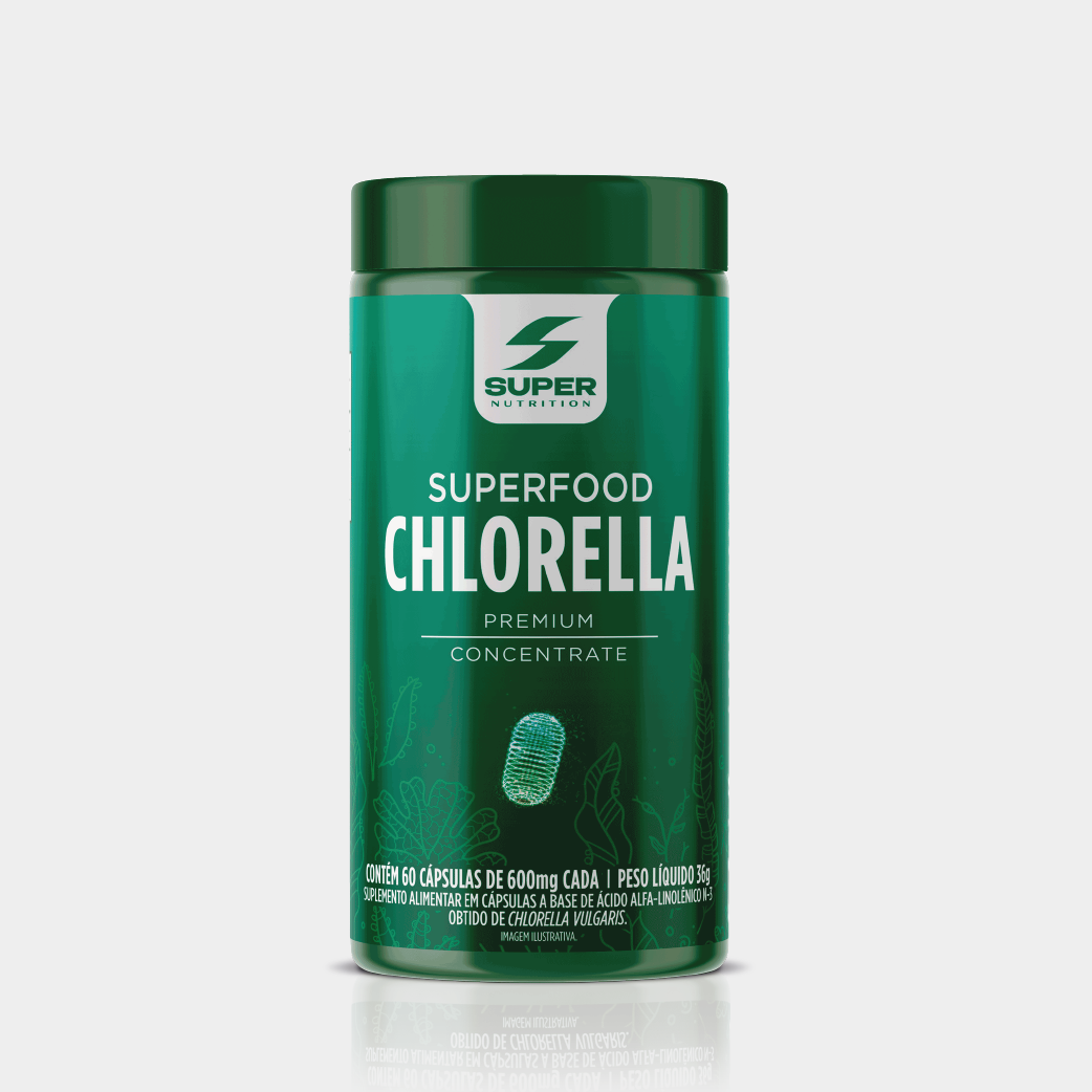 Superfood Chlorella (60 cápsulas)