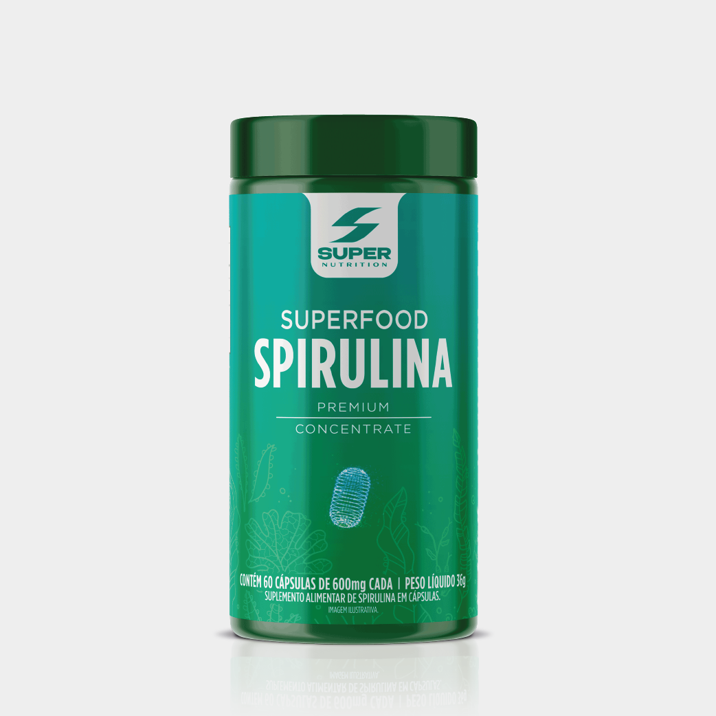 Superfood Spirulina Premium (60 cápsulas)